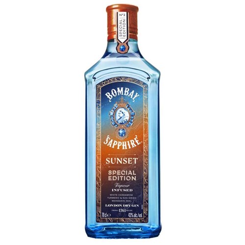 Bombay Sapphire Sunset Gin – Warm & Citrusy 70cl Special Edition